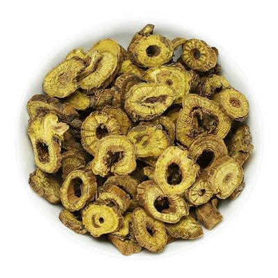 正品内蒙古黄芩中药材枯芩黄芩根粉黄琴黄芹黄芩片泡茶泡水喝