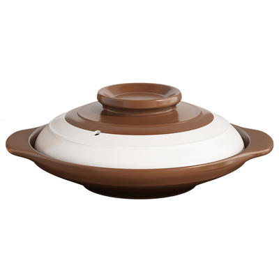 郸韵商用平底酒精炉砂锅耐高温干烧不裂鱼头煲干锅海鲜煲专用沙锅