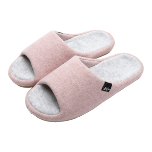 家丽芙家用春秋四季新款棉拖鞋女家居轻奢风厚底TPR防滑底客人拖