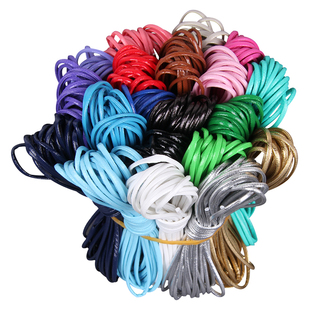 DIY芭比Blythe兵人娃用2.8MM宽PU皮条压条仿皮绳皮带包带材料