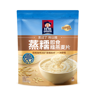 桂格原味即食燕麦片蒸糯