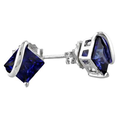 自营mimi & maxmimi & max2.68 CT TGW 打造 925 纯银蓝色蓝