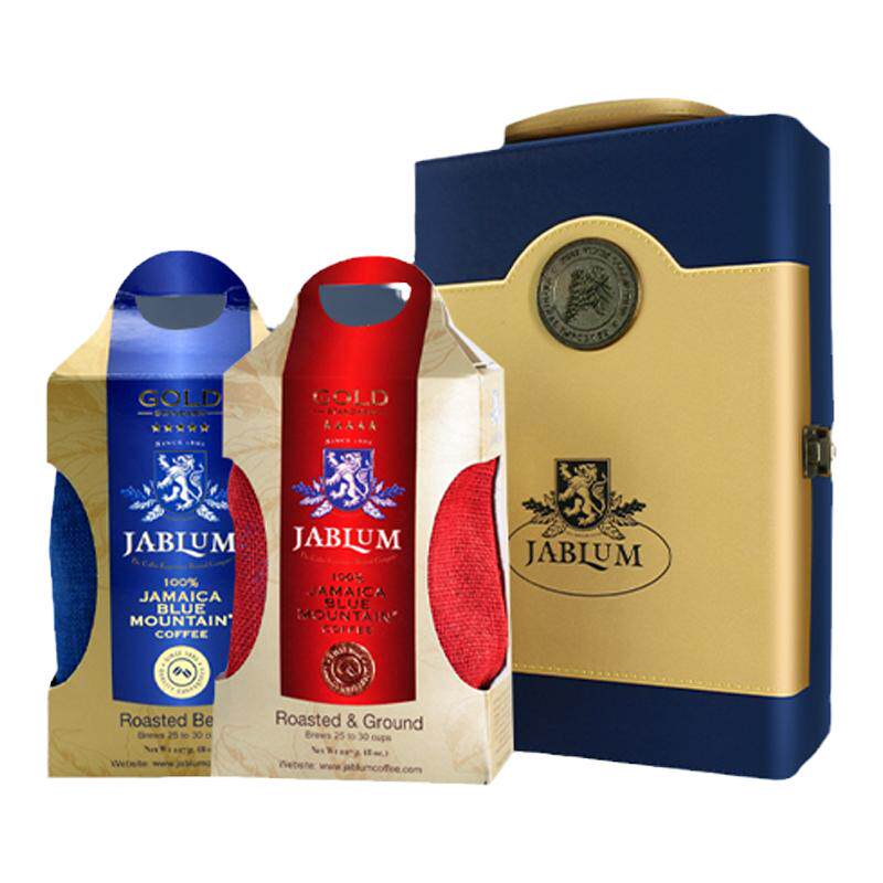 JABLUM牙买加蓝山咖啡皮箱礼盒装
