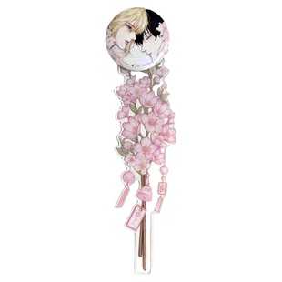 【谷哒星】风铃樱花·花束打卡棒「花迹-愿系列」亚克力谷美展示