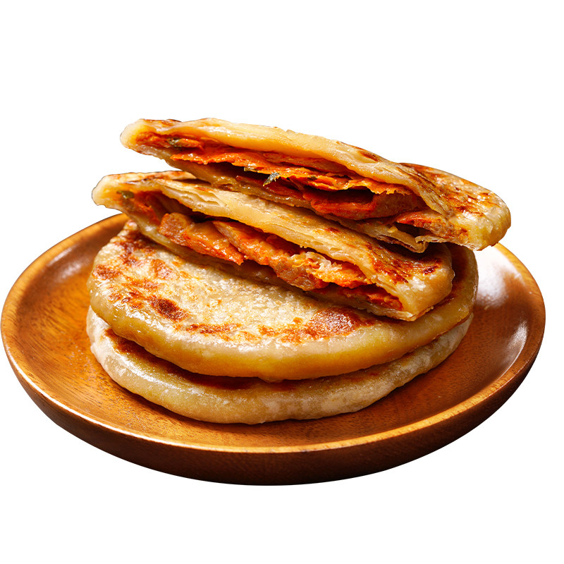潼十三老潼关肉夹馍饼胚早餐酥脆饼手抓饼儿童牛肉馅饼千层饼速食