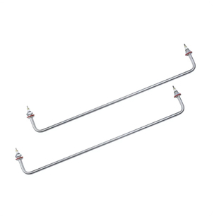 快餐车菜汤保温台加热管发酵箱发热管汤池饭台电热管18MM16MM法兰