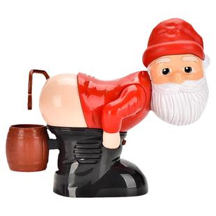 2025新款圣诞节礼放屁泡泡机幼儿圣诞老人扭腚泡泡枪手持儿童玩具