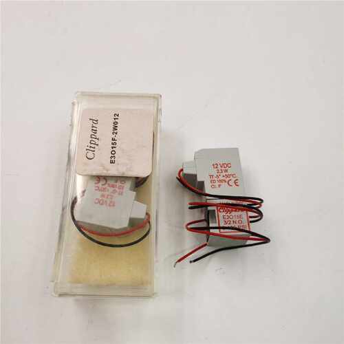 议价Clippard电磁阀E3O15F-2W012 E3O15E-2W012  DC12V全新带包装