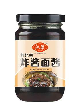 正宗老北京炸酱面酱专用拌面酱下饭酱瓶装炒面调味品香浓美味香菇
