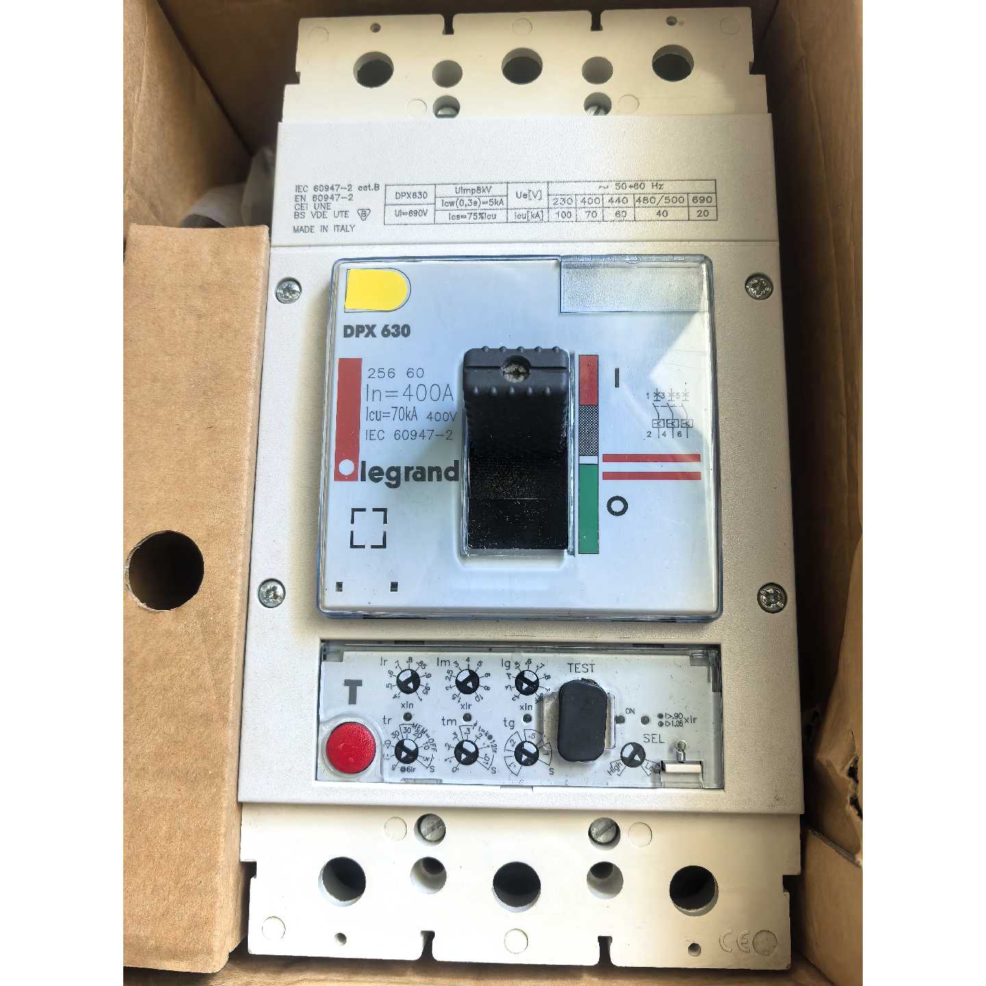 议价LEGRAND DPX 630 400A 罗格朗断路器 全新原装 现货