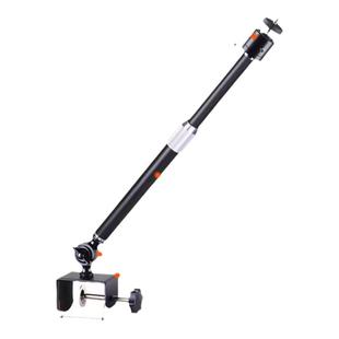 床头投影仪支架卧室床上沙发家用伸缩投影机投天花板極米z6x坚果当贝pro小米小明Q1通用免打孔万向金属支撑架