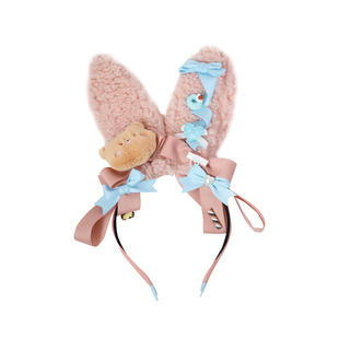 玩具周年手作小物头饰女Lolita原创发饰发带蝴蝶结兔耳朵发箍发夹