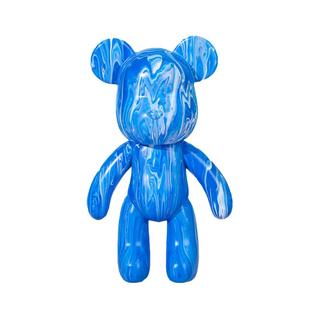 流体暴力熊手工diy材料包儿童自制流体画熊手办网红创意客厅摆件