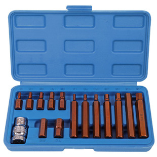 台湾s2特硬快速梅花扳手内六角批头12角电动工具套筒旋具套装