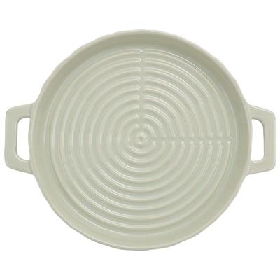 熊谷组陶瓷微波炉专用双耳烤盘