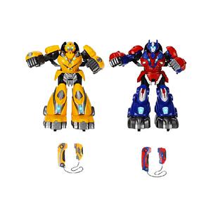 体感遥控智能对战机器人玩具打架双人铁甲拳击格斗儿童新年礼物