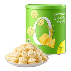 亲宝宝泡芙奶酪车轮泡芙DHA鳕鱼泡芙无添加宝宝辅食