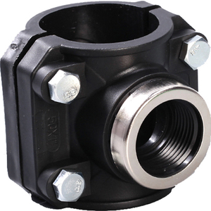 PE水管增接口 PE内丝内牙抢修接 PE管4分6分1寸分水马鞍座 pe管件