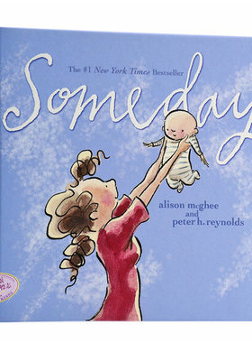 Someday 有一天 母亲节礼物 亲子纸板书 直戳泪点 妈妈爱读 英文原版 美国儿童亲情故事 0-2-3-6岁  宝宝早教启蒙 婴儿撕不烂