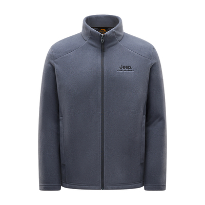 [海狮绒]Jeep吉普户外倍暖抓绒衣