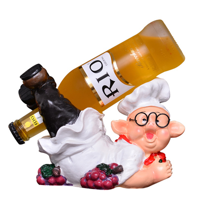 欧式放时尚风树脂葡萄酒柜装饰品