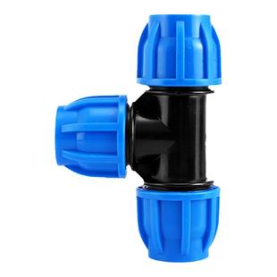 三通接头水管快速接头配件大全25塑料管32快接活接4分6分pe活接头