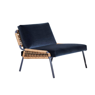 户外庭院创意藤编沙发床花园庭院露天藤椅茶几家具组合阳台藤沙发