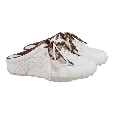 fed休闲半拖夏季新款女鞋后空德训鞋厚底外出拖鞋女款S0407-YA581