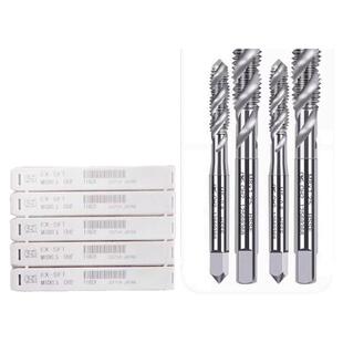 日本OSG进口丝锥EX-SFT机用螺旋丝攻含钴不锈钢专用铝加大3M4M5M6