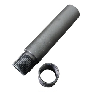 dx2011电动14逆牙转接管火帽转接烟雾狼装饰转接铝制延长管dx配件