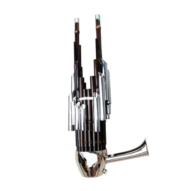 笙乐器专业圆笙17簧高档精品独奏紫竹笙成人初学者入门D调C调_虎窝淘