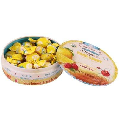 美国水果糖进口糖果零食小铁罐装