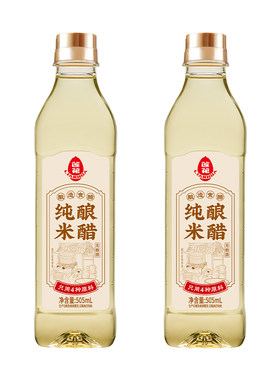 莲花纯酿米醋505ml白醋家用调料