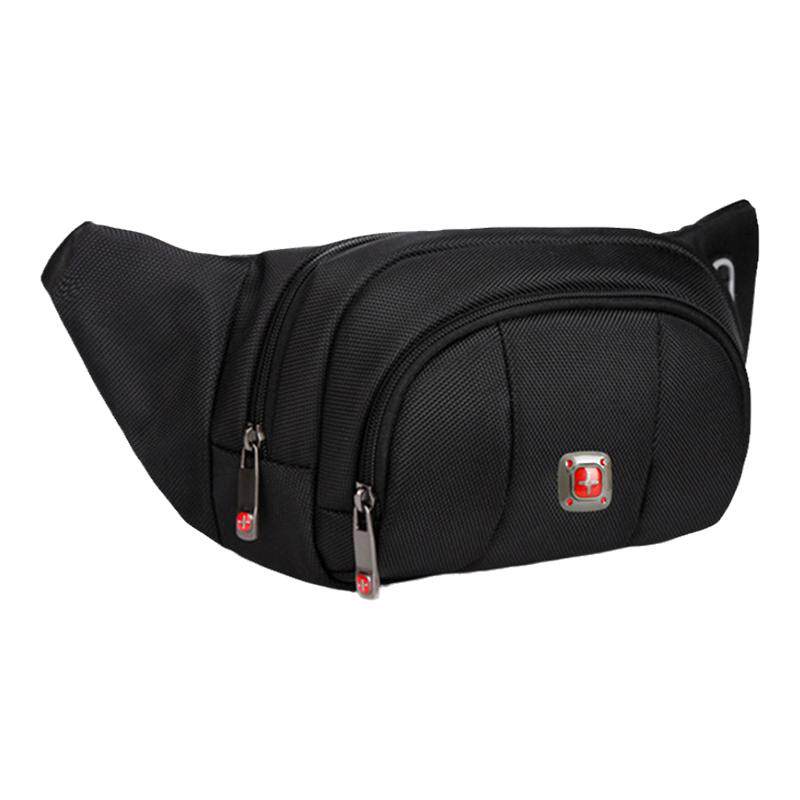 瑞士军刀男士腰包牛津布多层收银生意包户外运动跑步轻便胸包耐磨