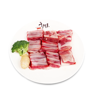 千户侯右玉羔羊肉新鲜羊排寸排手抓烧烤食材冷冻清真食品