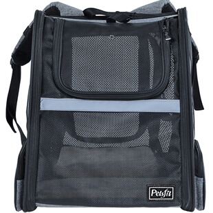 宠适PETSFIT猫包宠物外出包双肩包大空间扩展宠物包狗猫咪包透气