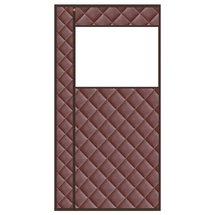 冬季侧开挡风防寒棉门帘2025新款农村加厚家用保暖防风隔音隔断帘