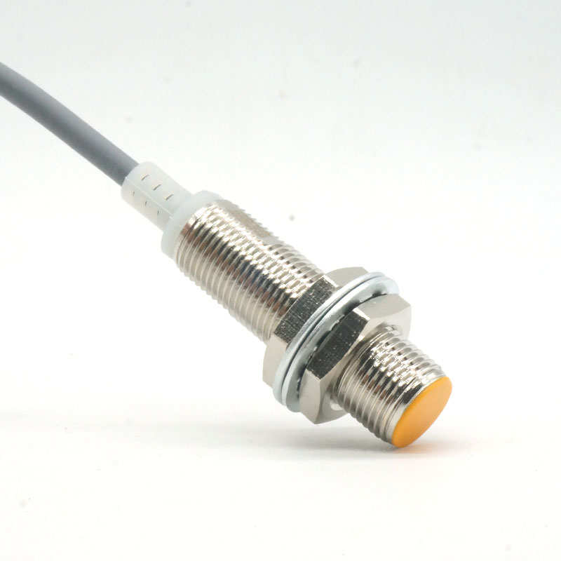 M12霍尔接近开关三线NPN/PNP双极感应磁铁磁性开关传感器C12-20N1