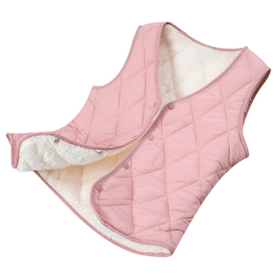 保暖背心羊羔绒轻薄女款马夹