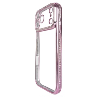 闪钻星宇橙苹果17promax手机壳适用iphone16pro高级感17pm硅胶透明plus女15小众独特好看14镜头膜全包保护套