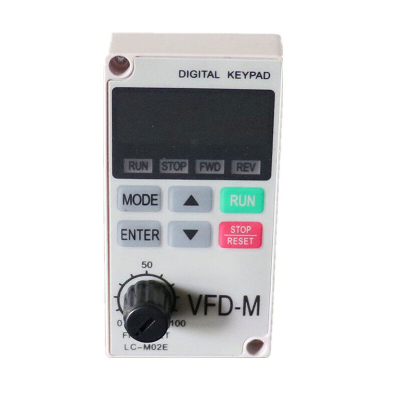 台达变频器vfd-m面板调速器操作