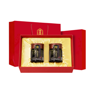 玉锦记灵芝黑参膏韩国红参浸膏高丽参浓缩液人参礼盒官方正品进口