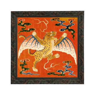 中国风实木中古可可的画廊小众