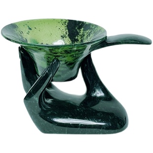 酒泉夜光杯茶具套装甘肃夜光杯武山鸳鸯玉贺店美玉茶杯套装