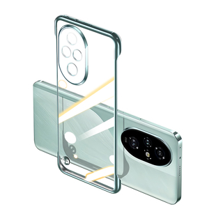 西泊来适用荣耀200手机壳400新款magic7保护套300x50x60透明100Pro无边框90半包80魔术6外壳5至臻版3防摔4por