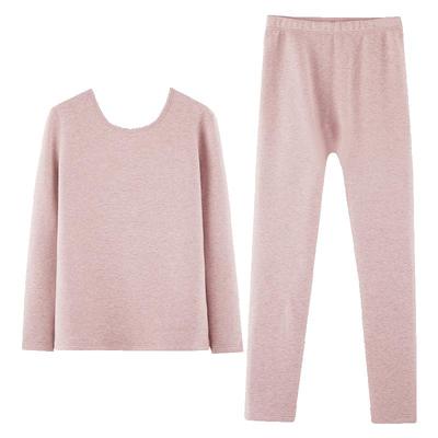 红豆男女加绒加厚保暖内衣套装