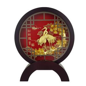 足金金箔材质送礼倍有面