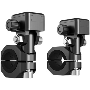 未来之眼摩托车射灯万向防盗快拆支架护杠射灯改装支架多功能管夹