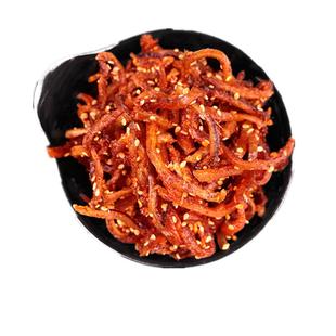 广西北海特产香辣蜜汁芝麻鳗鱼丝海鲜味即食办公室散装零食小鱼仔