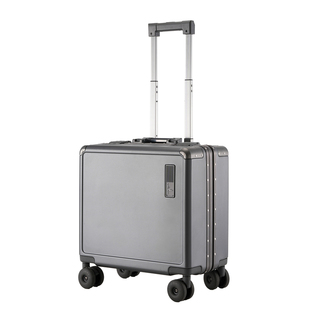 袋鼠登机箱18寸短途旅行小号手提男士商务高级感可上飞机免托运小